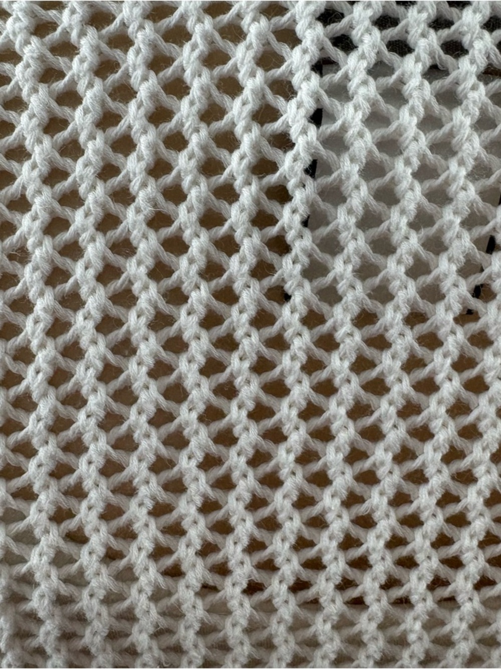 Everlane The Mesh Soft Cotton Crew in White S - Picture 11 of 13